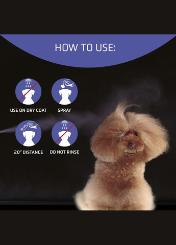 Спрей Big Bang для придания объема волосам для собак и кошек 300 мл H725 Artero (268547925)