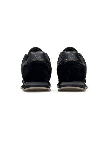 Черные демисезонные кроссовки мужские No Brand Exchange AX All Black