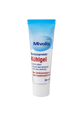 Охолоджуючий гель для шкіри Kuhlgel для зняття болю та сверблячки, 30 мл, від DM Mivolis (360655060)