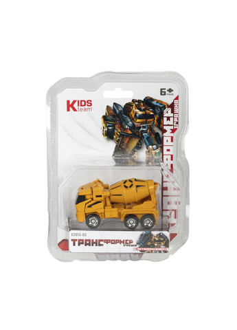 Іграшка-трансформер "Бетонозмішувач" колір різнокольоровий ЦБ-00278056 Kids Team (331859644)