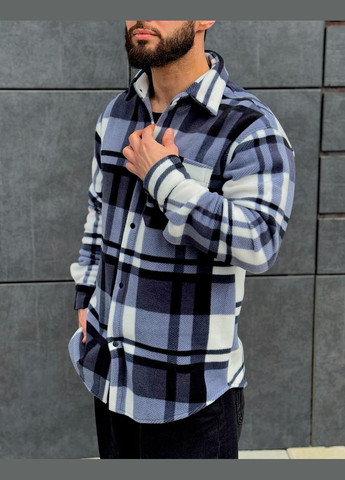 Сорочка чоловіча тепла байкова No Brand сорочка (323915062)