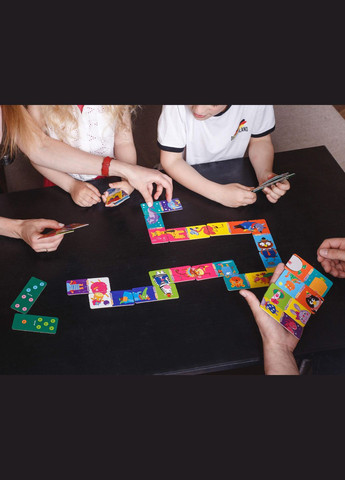 Настольная игра Crazy Koko Домино, укр. язык () Vladi toys VT8055-10 (336329330)