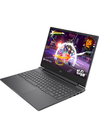 Ноутбук Victus 15-fa2047ru 15.6" FHD IPS,300n/Core i5-14450HX (4.8)/24Gb/SSD512Gb/RTX 3050,6GB/DOS/Серый (C9RY4EA) HP (370616781)