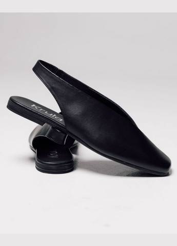 Босоніжки із квадратним носом шкіра Krula (322029605)