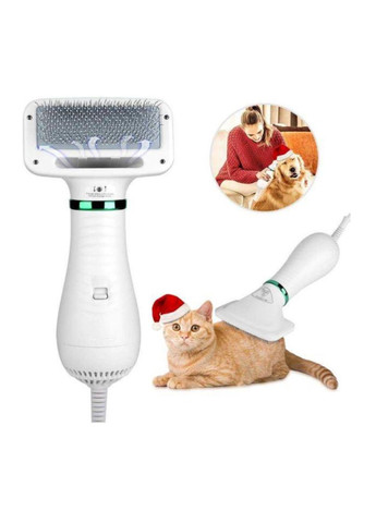 Щітка-фен для шерсті собак і кішок 2в1 PET Grooming Dryer China (335841320)