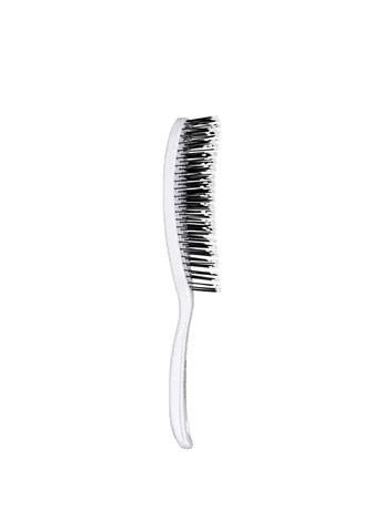 Щётка для волос массажная продувная спиральная, белая Salon Professional (363554995)