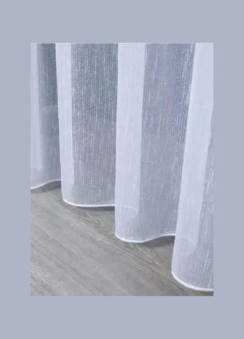 Готовая белая тюль льон 600Х270 NOW BRAND (346058072)