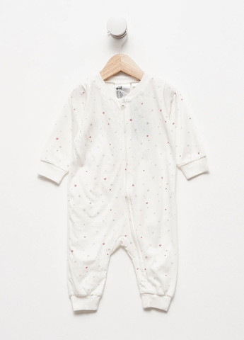 Белая демисезонная пижама H&M