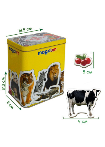 Набір магнітів "Дитячий світ" ML 4031-61 EN MAGDUM (334156631)