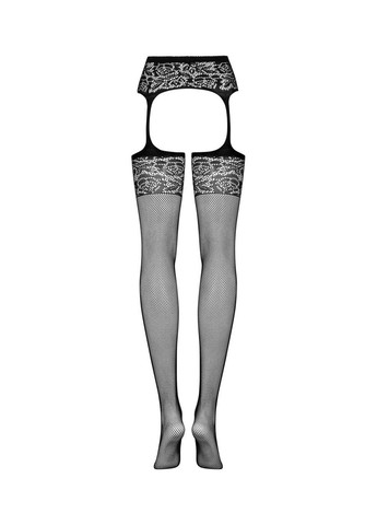 Garter stockings S500 black S/M/L Obsessive (303889752)