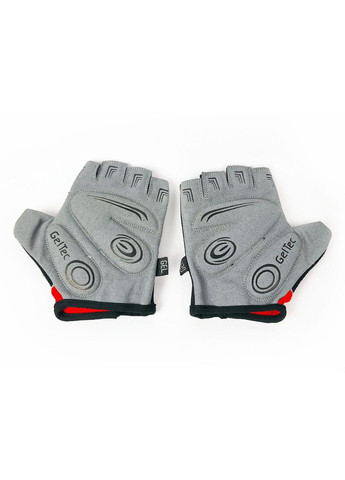 Велорукавиці Gel з короткими пальцями Black-Red (G0000053) Ergo (355802643)