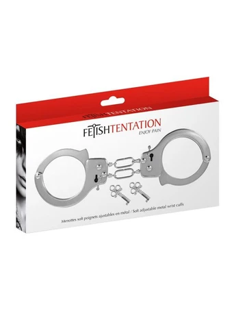 Наручники Soft adjustable metal wrist cuffs Fetish Tentation (402315616)