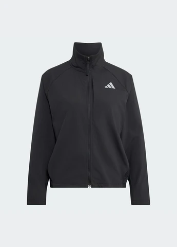 Черная демисезонная куртка adi365 running essentials winterized adidas
