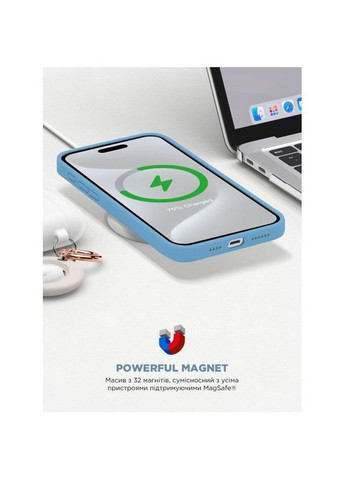 Чехол для мобильного телефона (ARM77008) ArmorStandart ICON2 MagSafe Apple iPhone 15 Pro Light Blue (326591172)