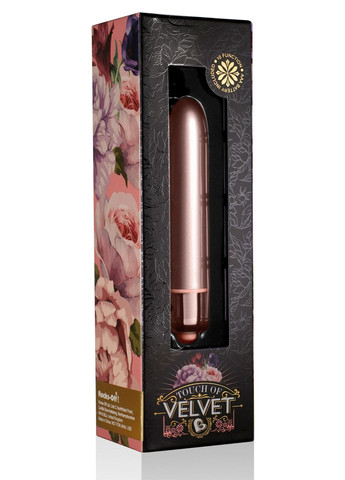 Віброкулька RO-90mm Touch of Velvet Rose Blush матова - CherryLove Rocks-Off (282710531)