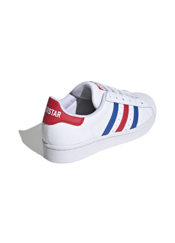 Белые всесезонные кроссовки originals superstar j 'usa' - 36.5 adidas