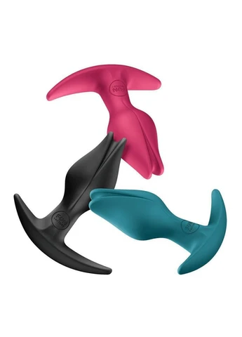 Анальная пробка BOOTIE FEM Bottle Green, в виде бутона, диаметр 2,9 см, тонкий ограничитель sexstyle Fun Factory (388216765)