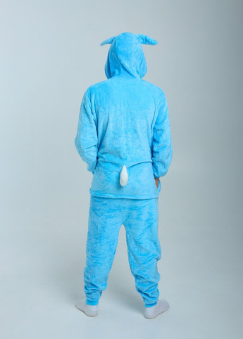 Кигуруми пижама Заяц мужская голубая плюшевая Lalapka (369137964)