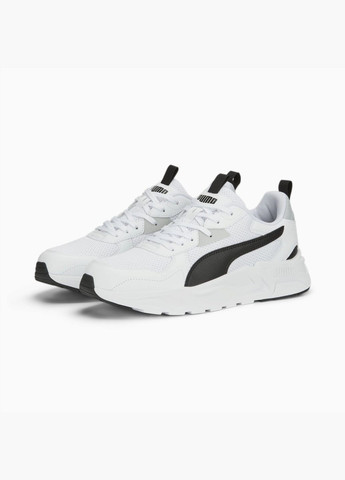Білі Осінні кросівки чоловічі trinity lite sneakers white 389292-02 Puma