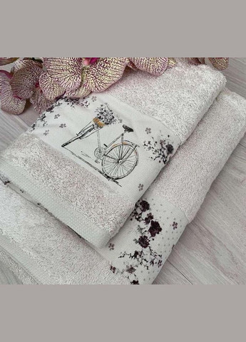 Набір 6 рушників Marlin 50х90см (лицьові), бамбук Pupilla комбінований