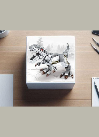 Конструктор динозавр Тиранозавр на 482 деталей і 2 фігурки 34см (546) Sluban (331888412)