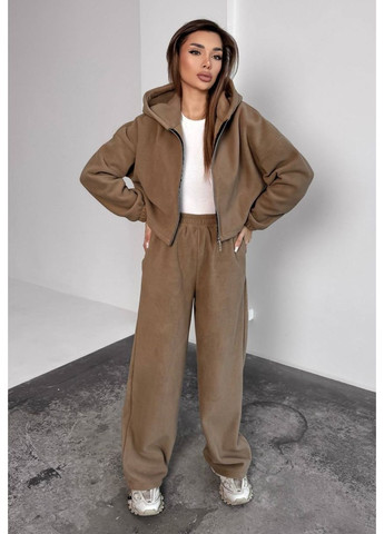 Зимний теплый костюм двухсторонний флис-полар No Brand (369891981)