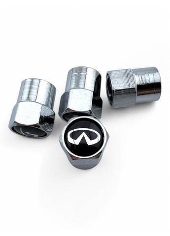 Колпачки на ниппель металлические (4 шт.) INFINITI (354698671)