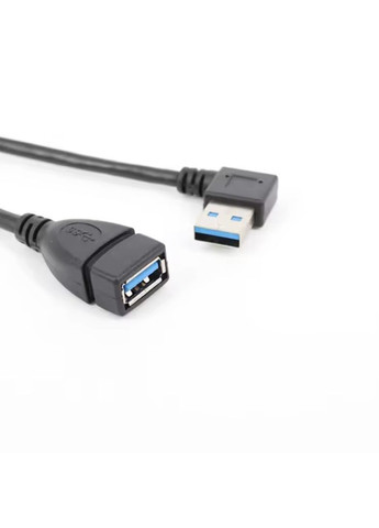 Угловой usb 3.0 кабель переходник мама-папа коннектор 90 градусов (вправо) China (366666442)