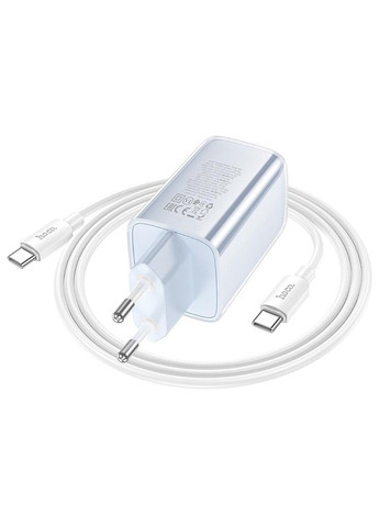 МЗП N49 Glorious PD65W (1USB-A/2C) + кабель Type-C to Type-C Hoco (324104472)
