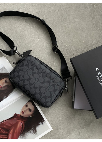 Чоловічі сумки GRAHAM CROSSBODY через плече чорний No Brand (369935063)
