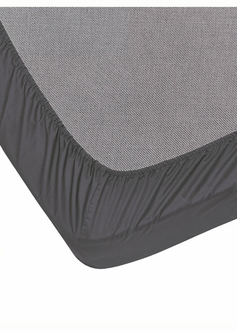 Простирадло на гумці сатин Grey 180х200 (GDSGSHEETF180200) Good-Dream (321966483)