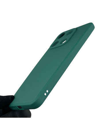 Чохол для Redmi Note 13 4G з квадратними гранями із захистом камери на сяомі редмі нот 13 4г зелений Xiaomi (366387624)