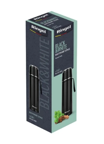 Термос Black&White 450 мл Black RG-6132-450/1 Ringel (309203210)