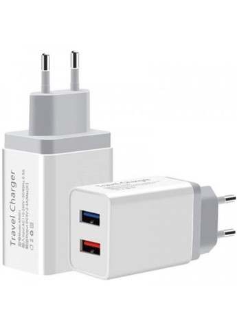 Зарядний пристрій WC210 2.4A USB White (WC-210-WH) (WC-210-WH) XoKo wc-210 2.4a usb white (wc-210-wh) (268142646)