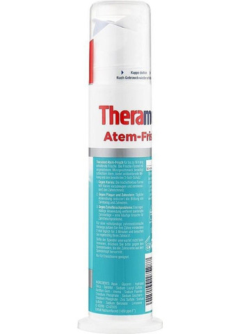 Зубна паста помпа Atem-Frisch 100 мл (4015100185287) Theramed (331786832)