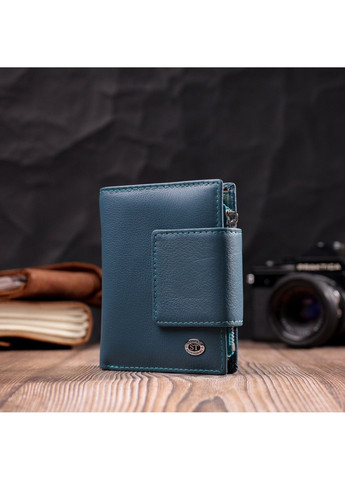 Жіночий шкіряний гаманець 9х12х1,5 см st leather (288046858)