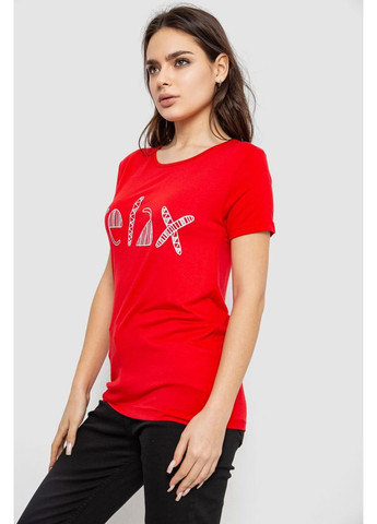 Футболка женская с принтом,, 244R610 Ager - (318529675)