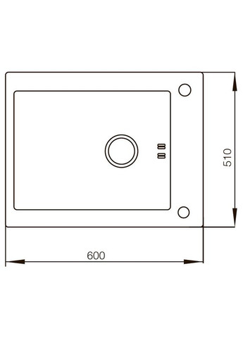 Мойка MX (304) 6051-200x1.2-HM-GLASS (MX0573) Mixxus (322006035)