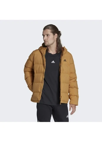 Коричневий зимній Пуховик adidas