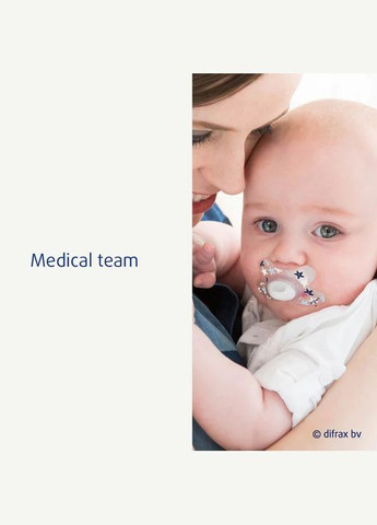 Пустушка силіконова Dental Brick, ортодонтична, 0-6 міс. () Difrax 799 Brick (335030073)