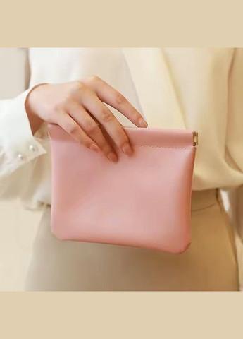 Набір косметичок портативні 2 шт для зберігання аксесуарів, футляри для дрібниць розмір 14х18 і 11х12 см рожеві No Brand (337668888)