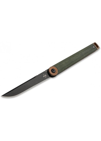 Нож Plus Kaizen Green Canvas Micarta Boker (278006606)