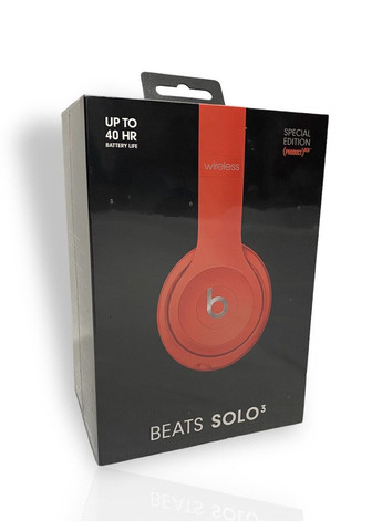 Бездротові навушники by Dr. Dre Solo3 Wireless OnEar Headphones Citrus Red (модель MX472LLA) BEATS (292324053)