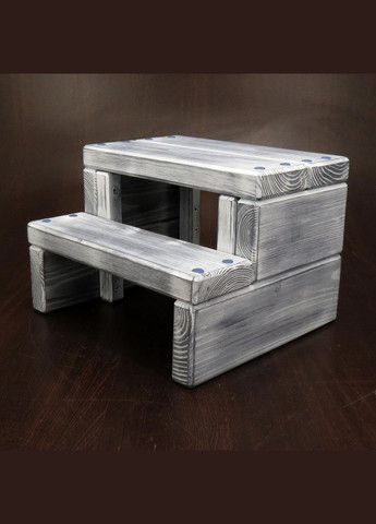 Скамейка-ступенька из дерева Гудзон шебби (ССТ-000321) No Brand (327847122)