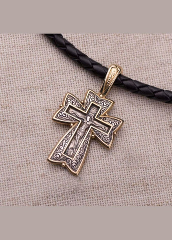 Православный крест (чернение,позолота) 131458 Oniks (264022498)