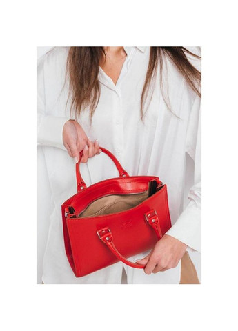 Сумка жіноча шкіряна через плече Fancy червона The Wings (302008459)