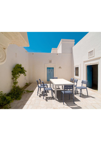 Стіл садовий Atlantic Table 140/210 Бежевий Siesta (372178376)