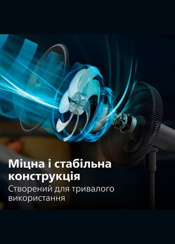 Вентилятор для підлоги CX3550/01 48 Вт чорний Philips (364760211)
