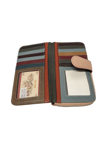 Жіночий гаманець з натуральної шкіри B149-572-10 бежевий 19 х 9 х 2,5 Balisa (367263929)