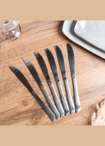 Набір столових ножів 6 шт гальванічне покриття TS Kitchen (356460400)